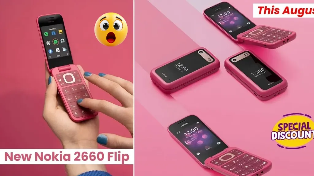 New Nokia 2660 Flip Mobile