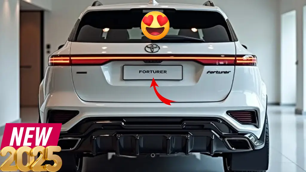 New Toyota Fortuner 2025 – Bold SUV with High Mileage, Premium Features & Dual Airbags!