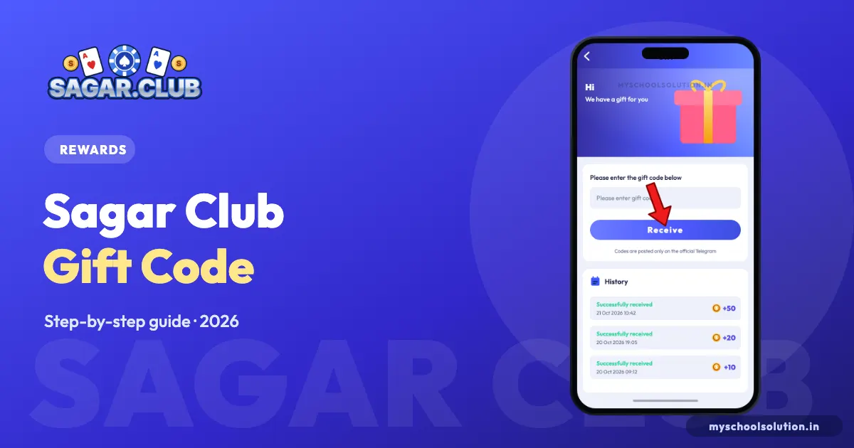 Sagar Club Gift Code