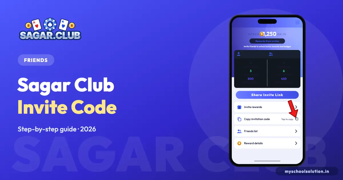 Sagar Club Invite Code